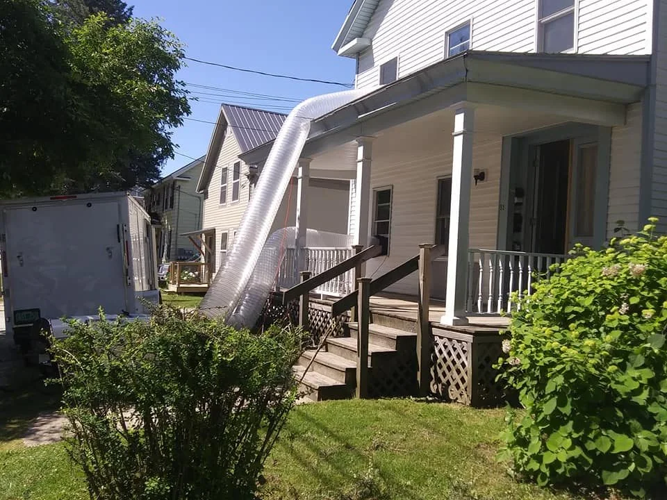 Residential property treatment setup