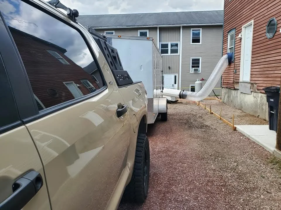 Mobile field setup